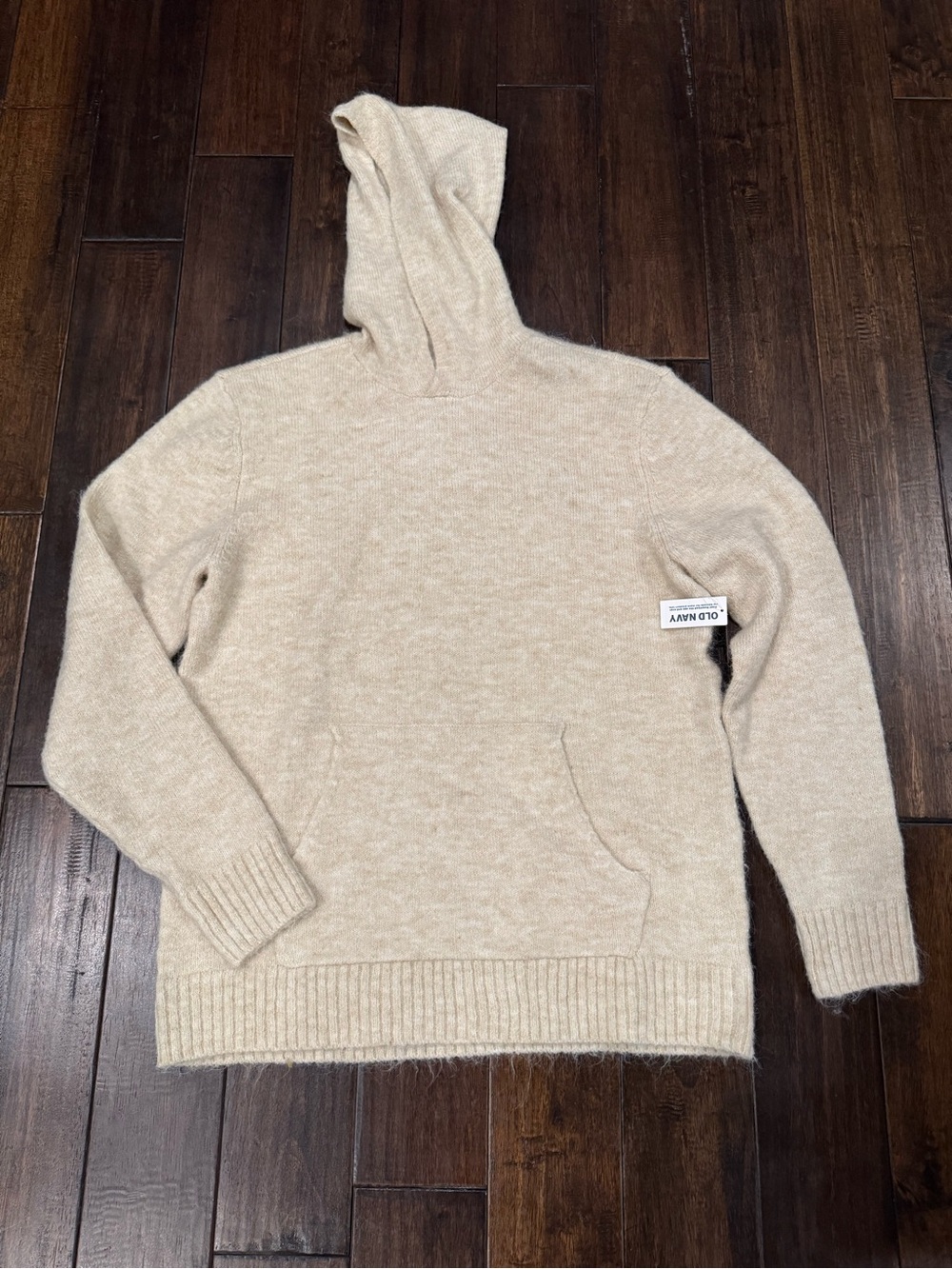 Men’s Old Navy Hoodie Sweater – Tan – Size Medium